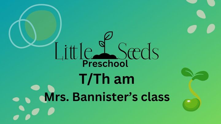 Logo for Little Seeds T/Th am (Mrs Bannister)