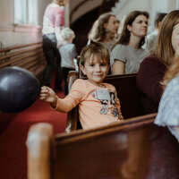 Logo for Kids Crew - Preschool Volunteers