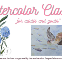 Logo for Watercolor Classes