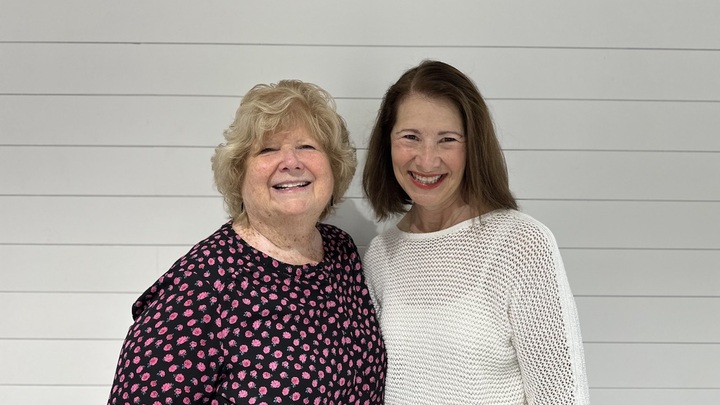 Logo for Women's Group: Hear the Word - Bible Study - Elizabeth Blume & Vicky Swaerkosz