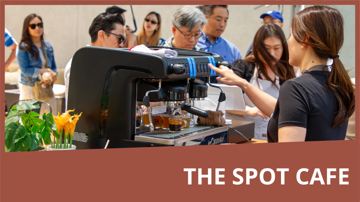 Logo for The Spot Cafe