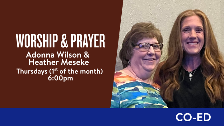 Logo for Worship & Prayer Life Group - no childcare