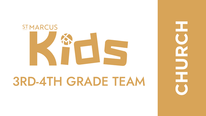 Logo for St. Marcus Kids | 3rd-4th Grade Team
