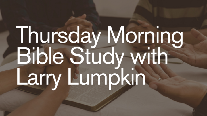 Logo for Thursday Morning Bible Study: The 3 Holy Days of Israel