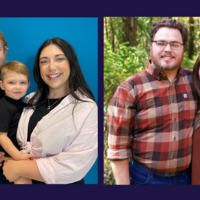 Logo for Blake & Lea Jackson and Michael & Natalie Guffey (Young Couples / Families)