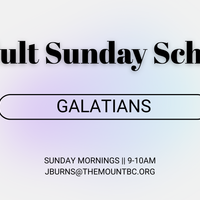 Adult Sunday School