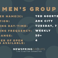 Logo for Mens Group - Ted Goertzen