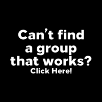 Logo for **Can't find a Men's Group? Let us help you!