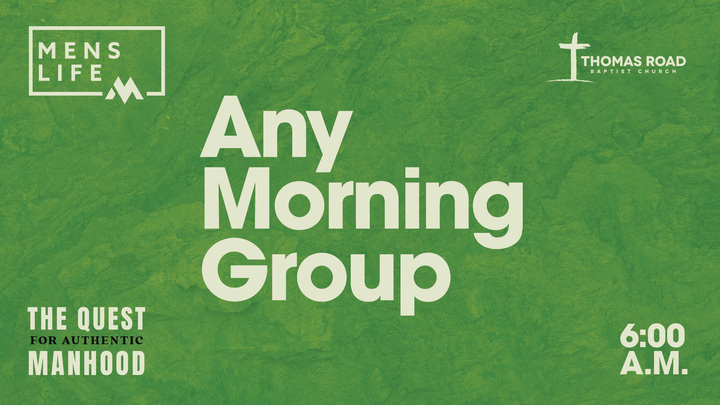 Logo for Men's Tuesday Morning - Any Group 6:00AM