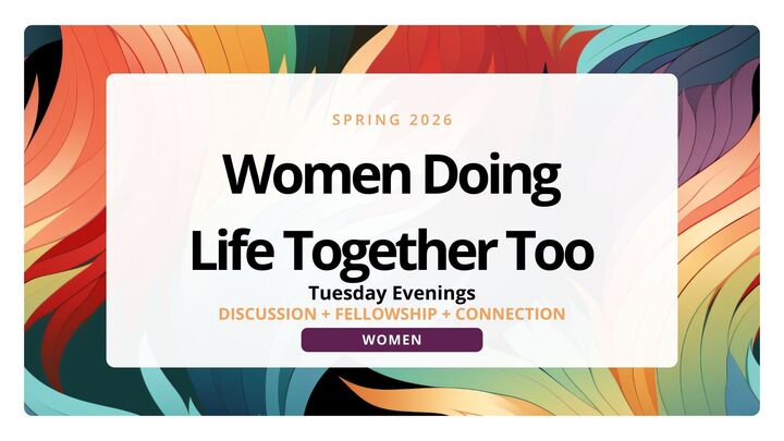 Logo for Women Doing Life Together Too