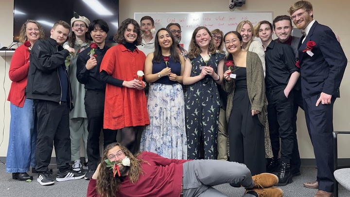 Logo for Young Adult Ministry (YAM)