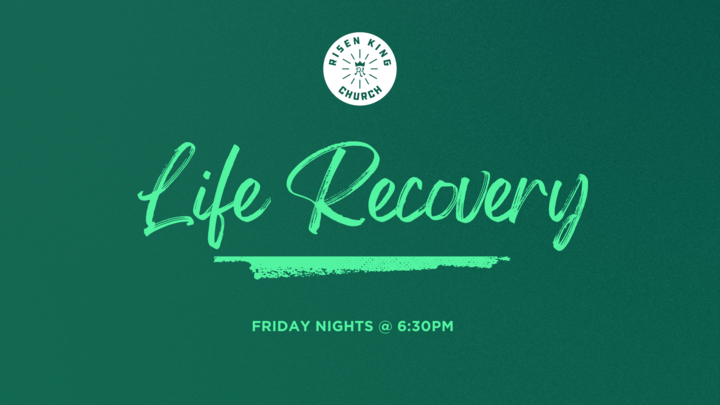 Logo for Addiction Recovery - Fridays at RK