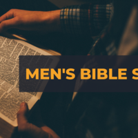 Logo for Mens Bible Study Group - contact Gabe at 260-227-0760.