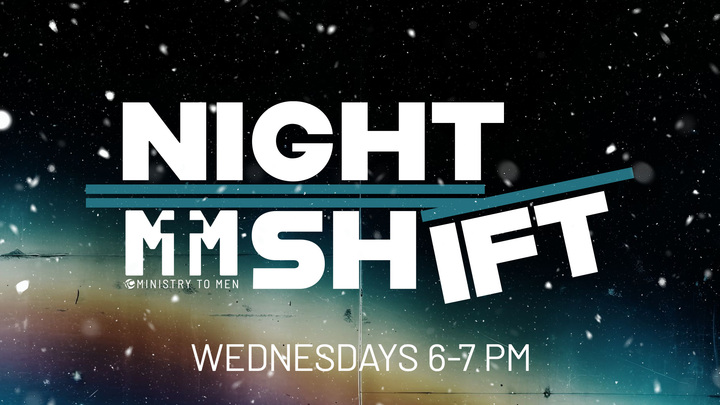 Logo for Nightshift! Men's Group