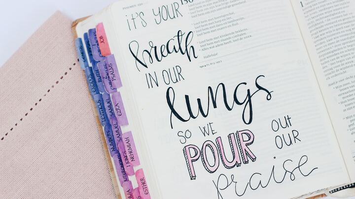 Logo for Art of Bible Journaling - Ages 16 & Up