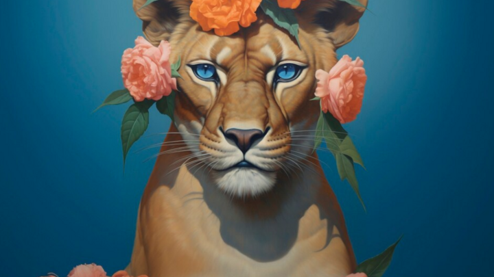 Logo for The Pride of the Lioness