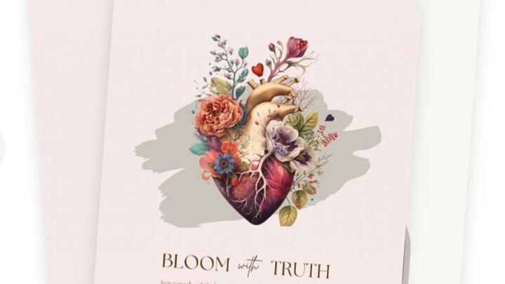Logo for Bijbelstudie Bloom with Truth | Ploni Unk en Evine Luitjes