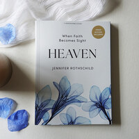 Logo for "When Faith Becomes Sight Heaven" by Jennifer Rothschild - Cyndi Rhea