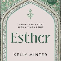 Logo for "Daring Faith for Such a Time as This, Esther" by Kelly Minter - Cyndi Rhea