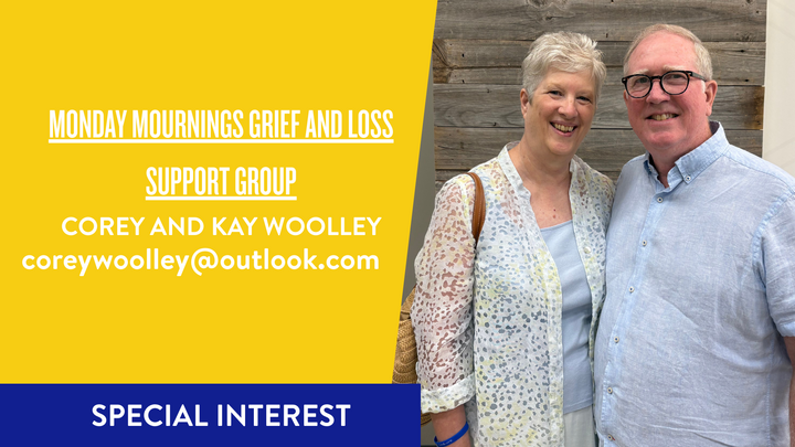 Logo for Monday Mournings  Grief and Loss Support Group