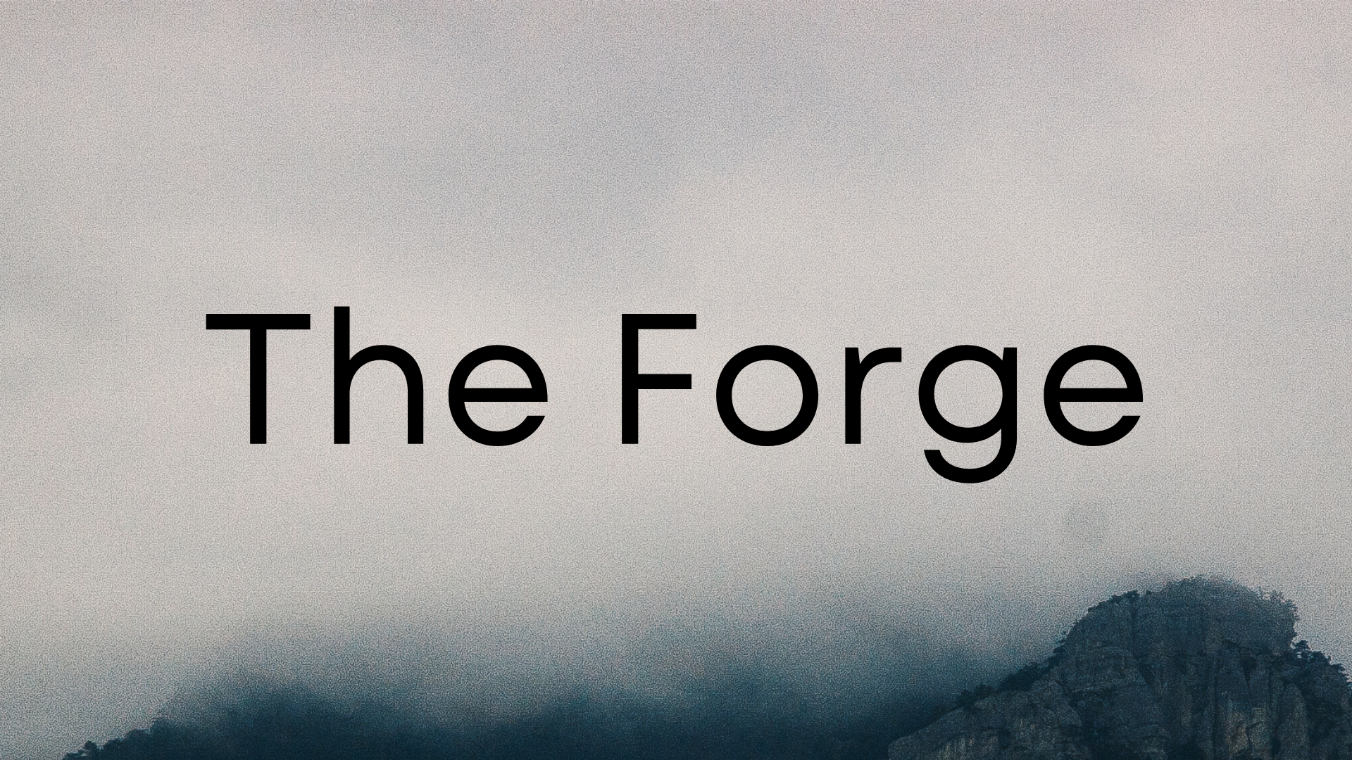 The Forge Men's Group