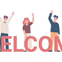 Logo for Welcome Team
