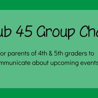 Logo for Club 45 Group Chat