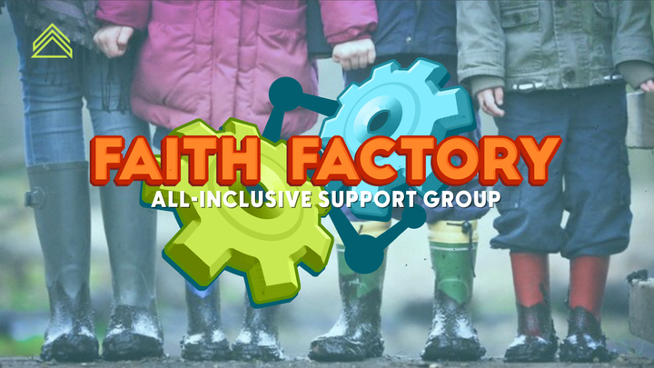 Logo for Faith Factory All Inclusive Support Meeting