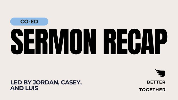 Logo for Journey Collective: Co-Ed | Young Adults | Sermon Recap