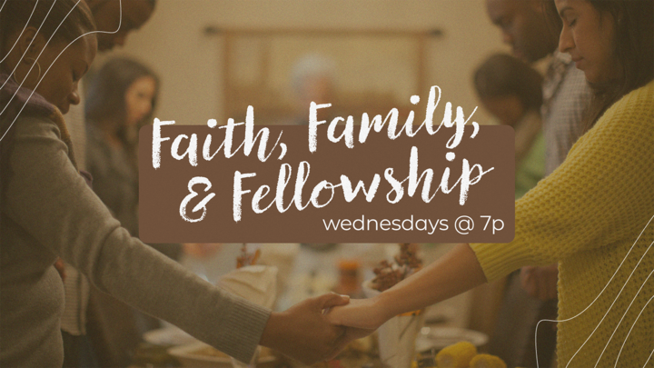 Logo for Faith, Family, Fellowship: Parents of Kids at Home