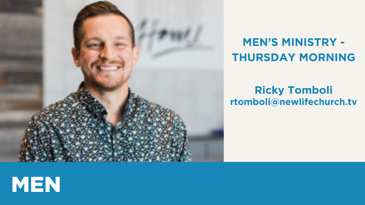 Logo for MEN | Men's Ministry - Thursday Morning