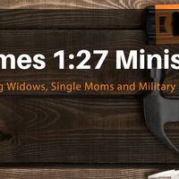 Logo for James 1:27 (Serving Widows & Orphans)