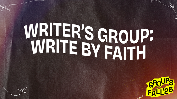 Logo for Writer's Group: Write By Faith