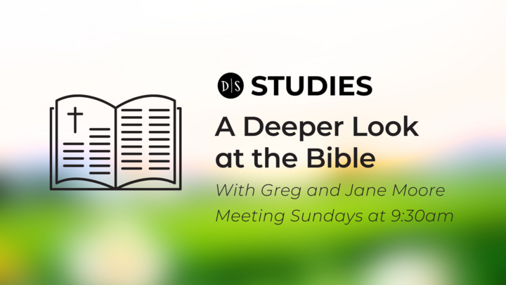 Logo for A Deeper Look at the Bible