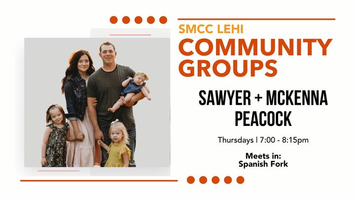 Logo for Sawyer + McKenna Peacock | Lehi Community Group