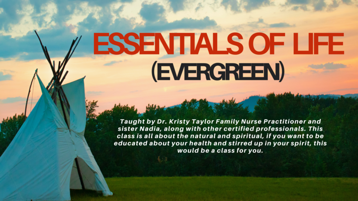 Logo for The Essentials of Life (Evergreen)