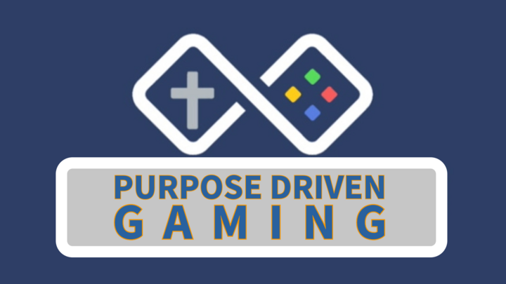 Logo for Purpose Driven Gaming | Carlos Garcia | 2nd & 4th Thurs 6p