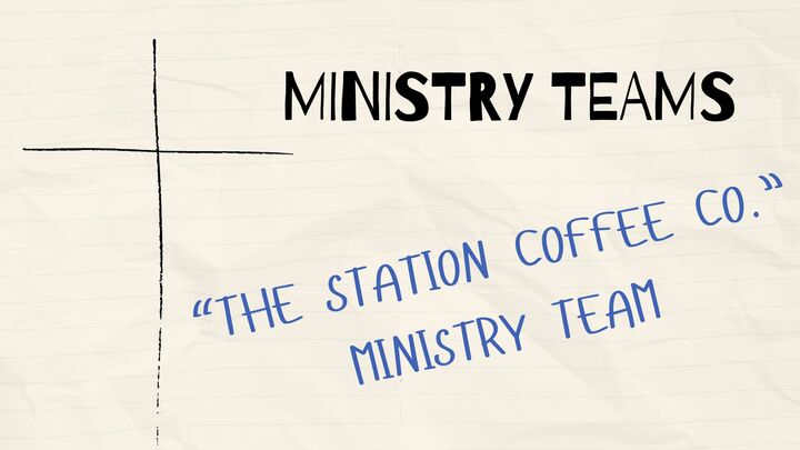 Logo for “The Station Coffee Co.” Ministry Team