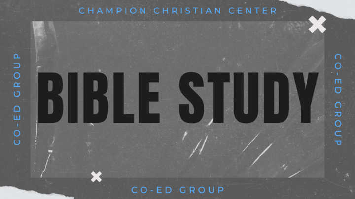 Logo for Bible Study - Men & Women All Ages (Jim & Marcella Dickey - McMurrary)