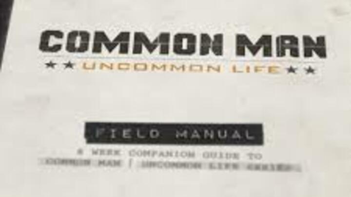 Logo for Common Man | Uncommon Life