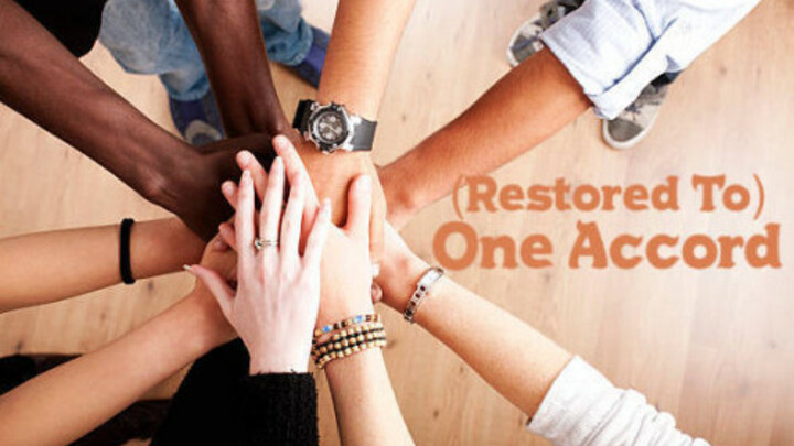 Logo for (Restored to) One Accord