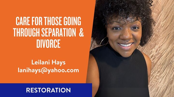 Logo for Care for Those Going Through Separation and Divorce - Women's Group