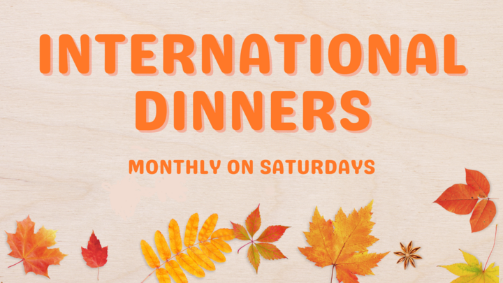 Logo for International Dinners