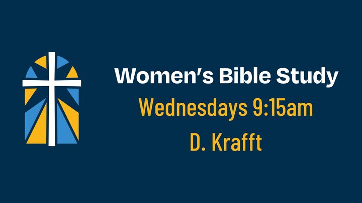 Logo for Bible Study-Women's: Wednesday AM-D. Krafft