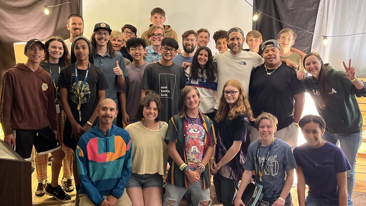 Logo for High School Ministry (The Well)