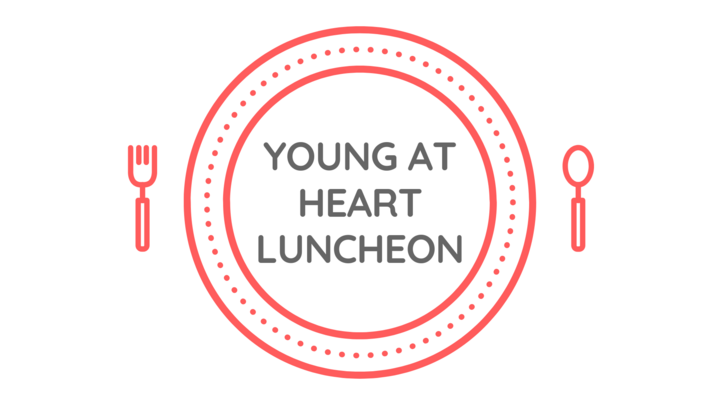 Logo for Young at Heart- Senior Adult Luncheon
