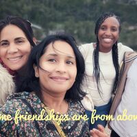 Logo for Adult Bible Study - Karishma, Angelica, & Titi