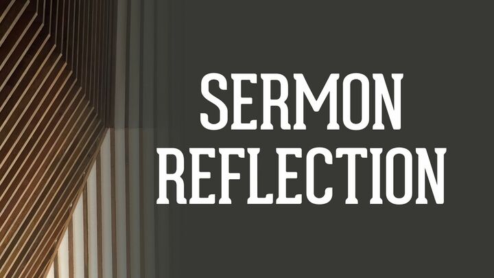 Logo for Sermon Reflection and Prayer