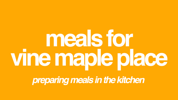 Logo for Meals for Vine Maple Place