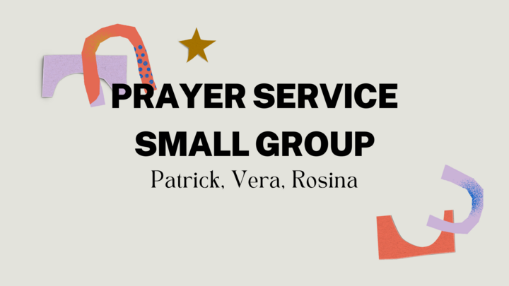 Logo for Recharge Prayer Service Small Group - Patrick, Vera, Rosina